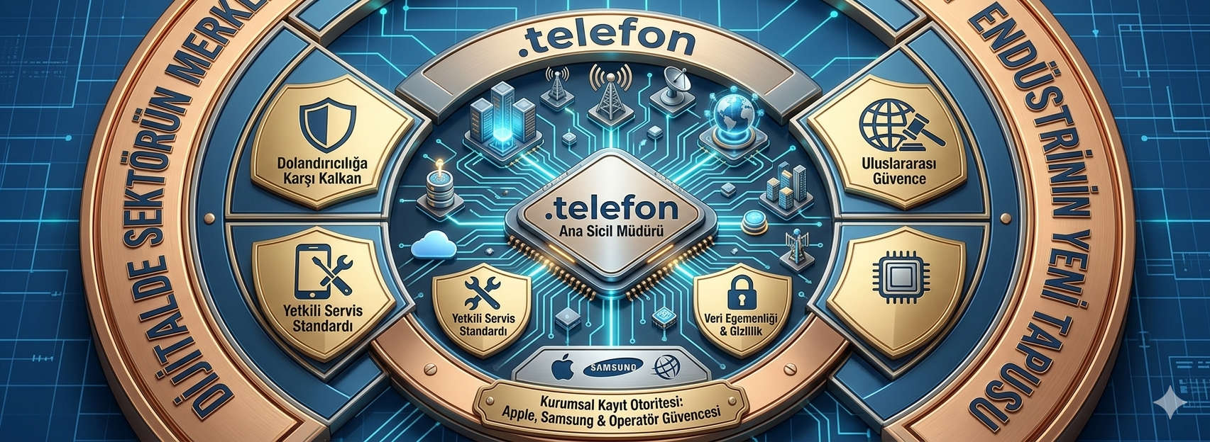 Dijitalde Sektörün Merkezini Yaratmak: .telefon logosu
