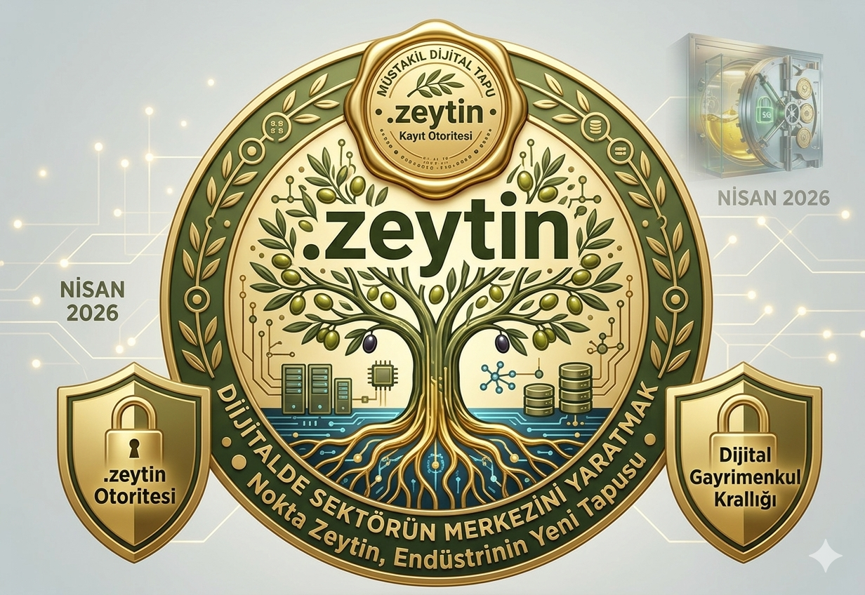 DİJİTALDE SEKTÖRÜN MERKEZİNİ YARATMAK: .zeytin ve endüstrinin yeni tapusu logosu