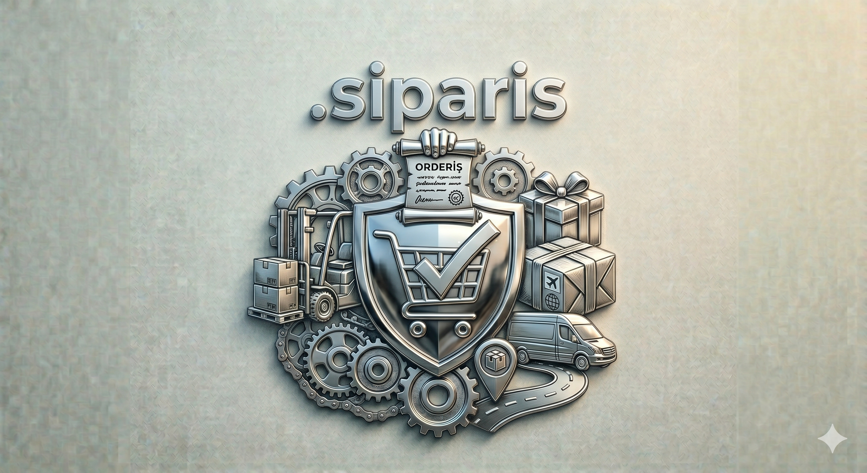 .siparis: E-Ticaret ve Teslimat Ekosisteminin Küresel Tapu Sicili logosu