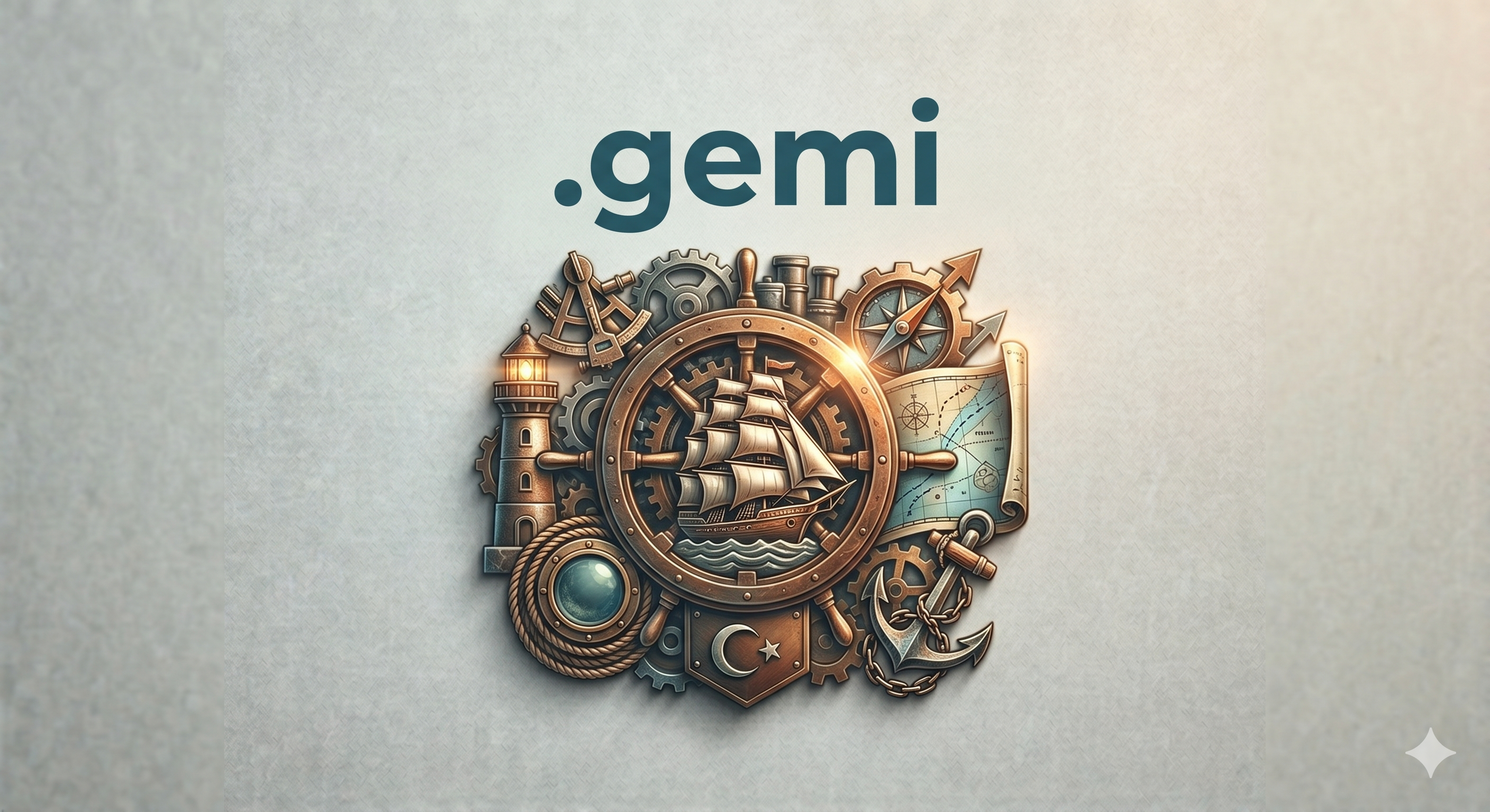 .gemi — Denizcilik Sektörünün Dijital Tapu Dairesi. logosu