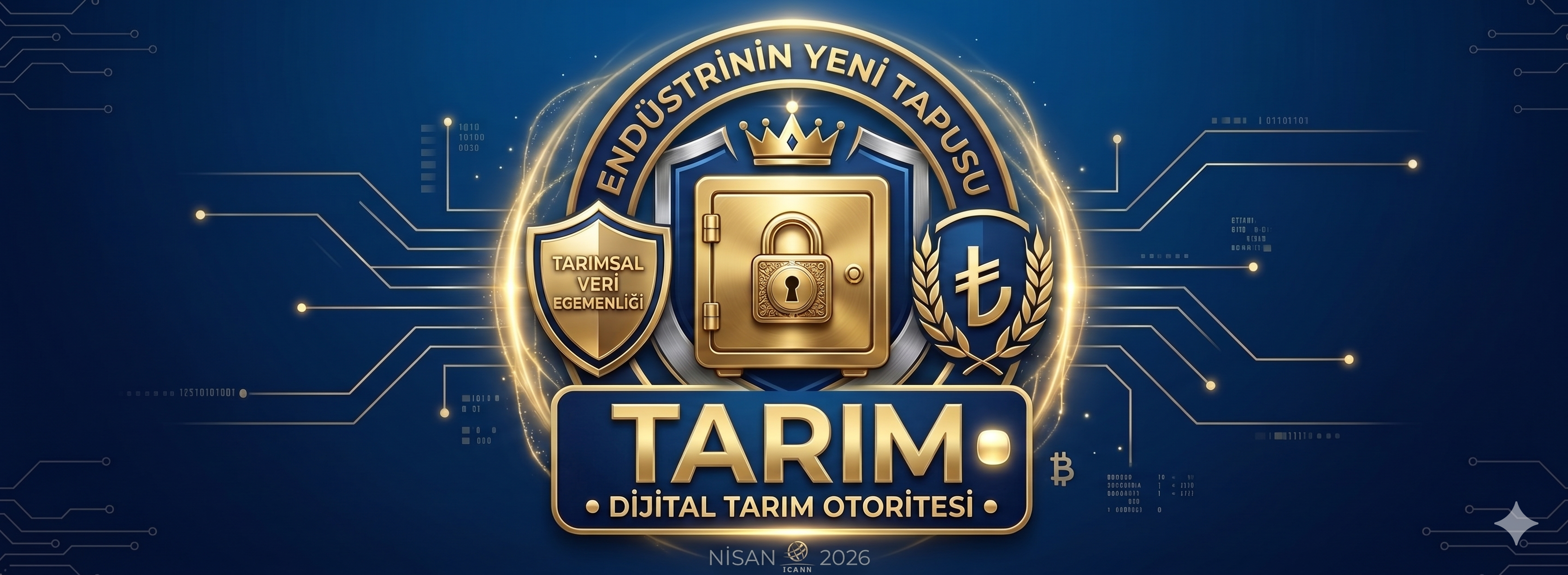 .tarim TLD: Tarım ve Endüstrinin Yeni Dijital Tapusu logosu