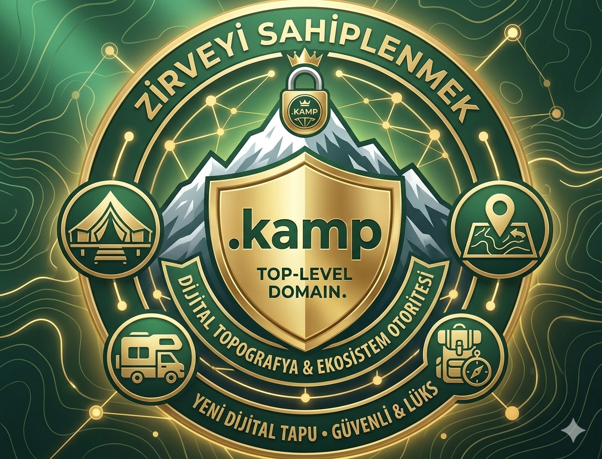Dijital Topografya: .kamp İle Zirveyi Sahiplenmek logosu