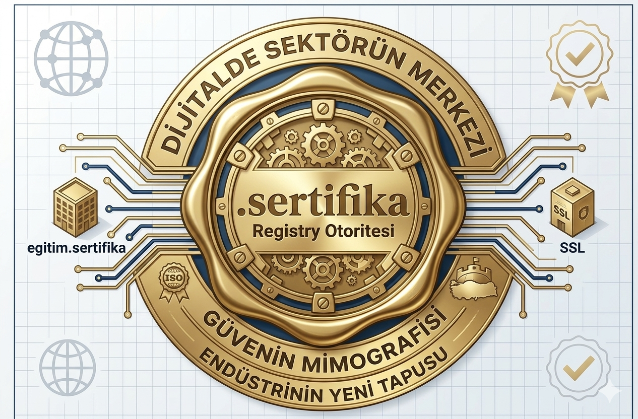 .sertifika ve Endüstrinin Yeni Tapusu. logosu
